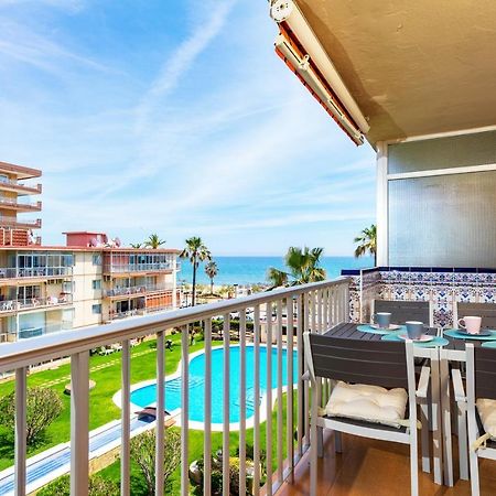 Beachfront Seaview Apartment In Los Boliches By Costarentals - Ref 141 Фуенхірола Екстер'єр фото